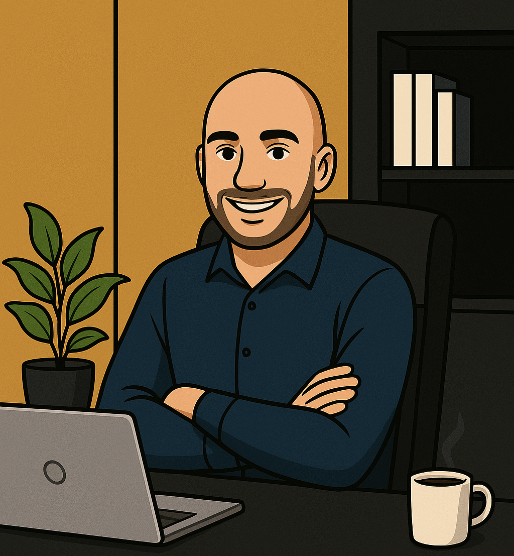 Florian Mignot au bureau